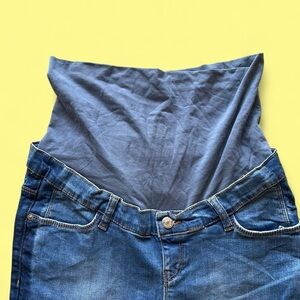 Maternity Esprit  Blue Jean Shorts Casual Style
